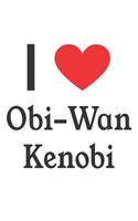 I Love Obi-WAN Kenobi: Obi-WAN Kenobi Designer Notebook