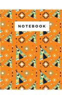 Notebooks: Grid Notebook, 8.5 x 11 Large, 100 pages