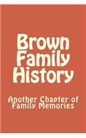 Brown Family History