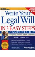 Write Your Legal Will in 3 Easy Steps