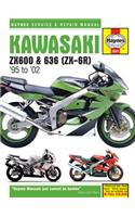 Kawasaki ZX-6R Ninja (95 - 02): (Haynes Service & Repair Manual)