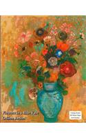 Flowers in a Blue Vase - Odilon Redon - Notebook/Journal
