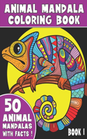 Animal Mandala Coloring Book