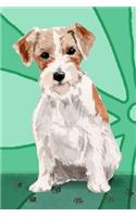 Journal Notebook For Dog Lovers, Jack Russell Terrier Sitting Pretty 4: Blank Journal To Write In, Unlined For Journaling, Writing, Planning and Doodling, For Women, Men, Kids, 160 Pages, Easy To Carry Size.(34 Wagworthy Plain Series 2)