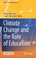 Climate Change and the Role of Education