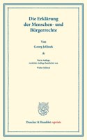 Die Erklarung Der Menschen- Und Burgerrechte