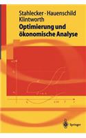 Optimierung Und Ökonomische Analyse