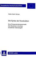 Die Syntax Der Konstruktion