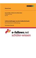 Lichtvorstellungen von der Antike bis heute: Eine Chronik der Lichtforschung(German)