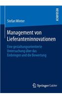 Management Von Lieferanteninnovationen