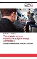 Tiempo de Apnea Voluntario En Pacientes Asmaticos