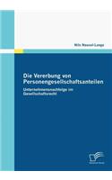 Vererbung von Personengesellschaftsanteilen