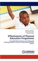 Effectiveness of Physical Education Programme