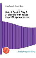 List of Cardiff City F.C. Players with Fewer Than 100 Appearances