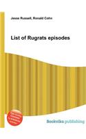 List of Rugrats Episodes