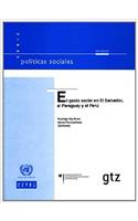 El gasto social en El Salvador, El Paraguay y El Peru