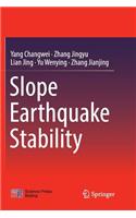 Slope Earthquake Stability