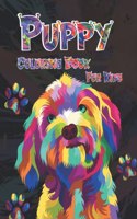 Puppy Coloring Book For Kids