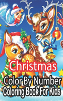 Christmas Color By Number Coloring Book For Kids