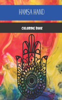 Hamsa hand coloring book