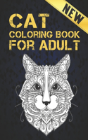 Cat Coloring Book For Adult