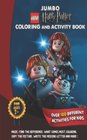 Lego Harry Potter Jumbo Coloring And Activity Book: Make Learning Fun with Over 100 Different Activitites for Kids!