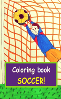 Coloring book - soccer