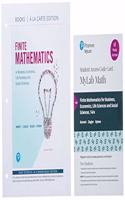 Finite Mathematics for Business, Economics, Life Sciences and Social Sciences Loose Leaf Edition Plus Mylab Math with Pearson Etext - 18-Week Access Card Package