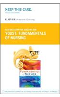 Fundamentals of Nursing Elsevier Adaptive Quizzing Retail Access Card: Active Learning for Collaborative Practice