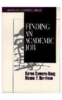 Finding an Academic Job