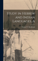 Study in Hebrew and Indian Languages