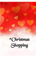 #Christmas Shopping: Christmas shopping list book. Look like you're organized under all those bags. Compact, portable, ideal gift.