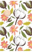 2019 - 2020: 18 Month Agenda / Academic Planner from JULY 2019 through DECEMBER 2020 with yearly overviews, monthly & weekly layouts, schedule... / Cotton Flower