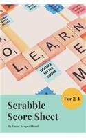 Scrabble Score Sheet