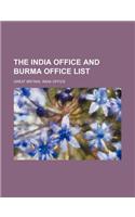 The India Office and Burma Office List