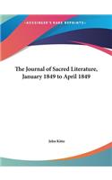 The Journal of Sacred Literature, January 1849 to April 1849