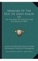 Memoirs Of The Duc De Saint-Simon V1
