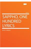 Sappho, One Hundred Lyrics