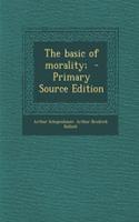 The Basic of Morality;