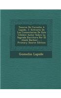 Tesoros De Cornelio A Lapide, 1