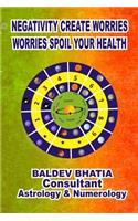 Negativity Create Worries- Worries Spoil Your Health