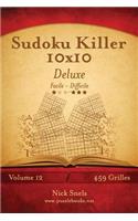 Sudoku Killer 10x10 Deluxe - Facile À Difficile - Volume 12 - 459 Grilles