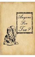 Alice in Wonderland Journal - Anyone for Tea?