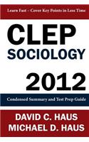 CLEP Sociology - 2012
