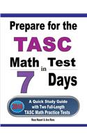 Prepare for the TASC Math Test in 7 Days