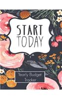 Start Today Yearly Budget Tracker: 2020 Dated Calendar and Undated Calendars - Daily Weekly & Monthly Calendar Expense Tracker Organizer For Budget Planner And Financial Planner Workb(3 Yearly Budget Tracker)