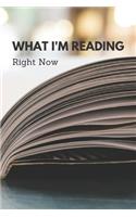 What I'm Reading Right Now