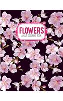 Flowers Coloring Books for Adults Relaxation