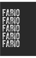 Name FABIO Journal Customized Gift For FABIO A beautiful personalized: Lined Notebook / Journal Gift, Notebook for FABIO,120 Pages, 6 x 9 inches, Gift For FABIO, Personal Diary, FABIO, Personalized Journal, Family Noteb