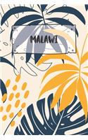 Malawi: Ruled Travel Diary Notebook or Journey Journal - Lined Trip Pocketbook for Men and Women with Lines